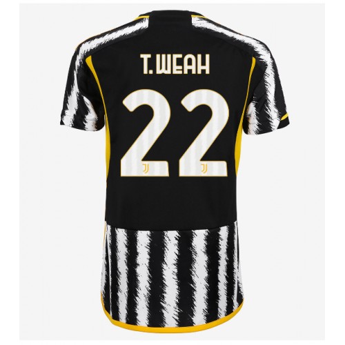 Fotbalové Dres Juventus Timothy Weah #22 Dámské Domácí 2023-24 Krátký Rukáv